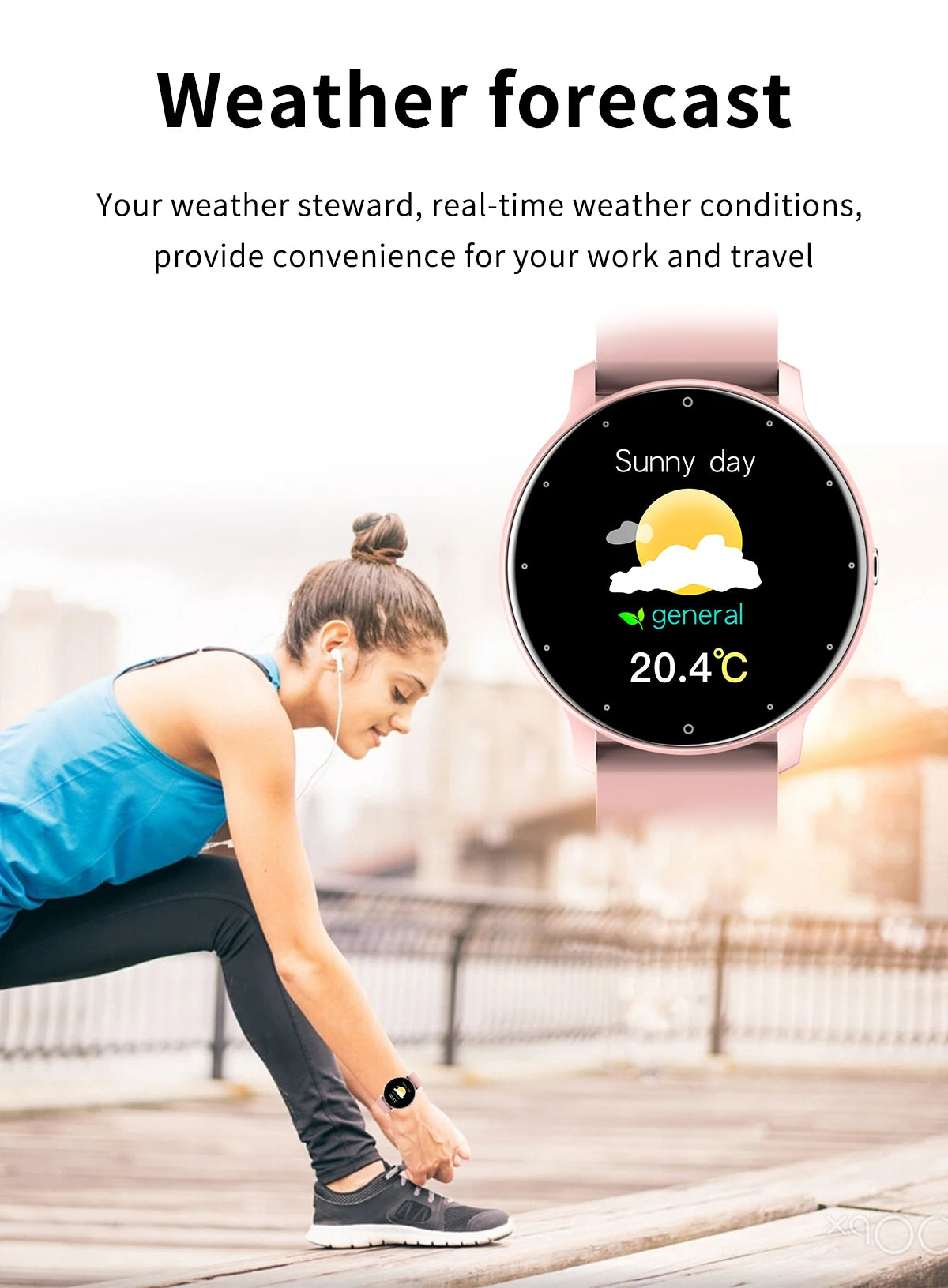 LIGE Smart Watch Women Men Lady Gift Sport Fitness Watches Heart Rate Monitor Waterproof Smartwatch For Xiaomi Android IOS
