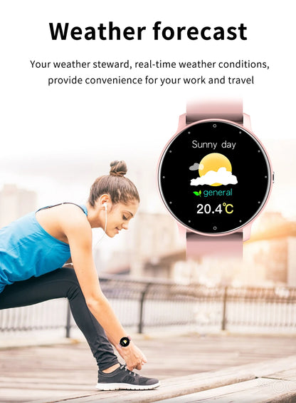 LIGE Sport Smartwatch for Men & Women – Heart Rate Monitor, Waterproof Fitness Tracker