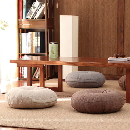 Round Floor Cushion 40–70cm – Thickened Japanese Tatami Futon for Yoga, Meditation & Bay Window