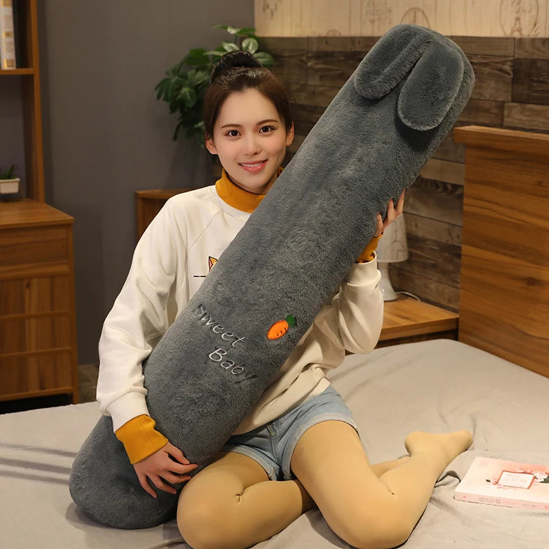 Cute Cartoon Long Plush Boyfriend Pillow – Soft Sleeping Cushion for Sofa & Bed | 100, 130 & 160cm