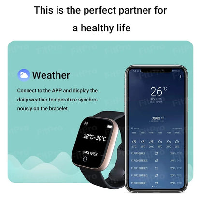 Children's Smart Digital Watch With Connected Watch Child Step Count Heart Rate Monitoring Bluetooth Wirstwatch for Men Women - BeeTrendyShop.COM