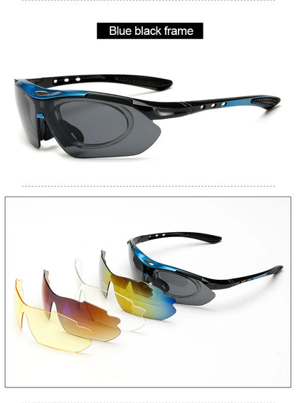 Cycling Sports Sunglasses – UV400 Road & Mountain Bike Eyewear Unisex