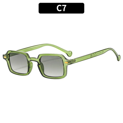 RMM Luxury Rectangle Sunglasses – Vintage Mirror UV400 for Women & Men