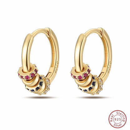 Pandach 925 Silver Pearl Bee Star Moon Stud Earrings – Trending Fashion Jewelry for Women