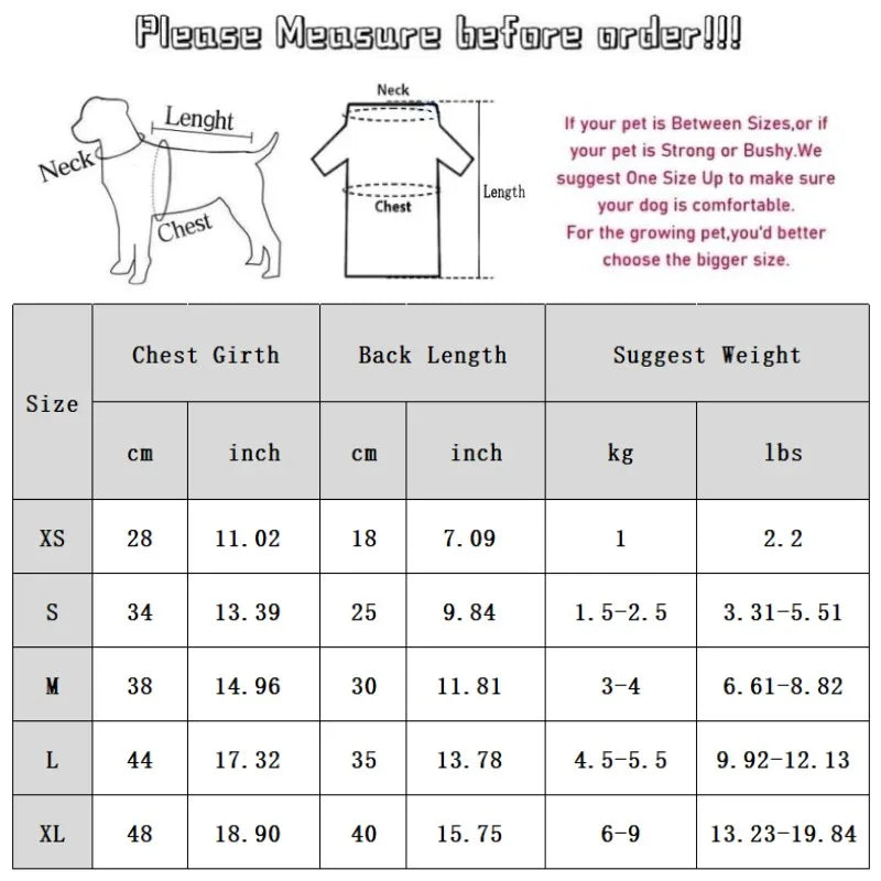 Luxury Waterproof Dog & Cat Jacket - Winter Warm Coat for Small Breeds