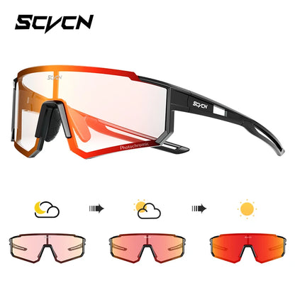 SCVCN Sport Cycling Sunglasses – TR90 Frame UV400 for Hiking & Baseball