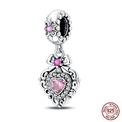 925 Sterling Silver Chameleon Luminous Butterfly Charm Bead – DIY Jewelry