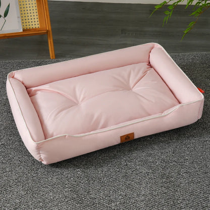 Waterproof Chew-Resistant Dog Bed - All-Season Orthopedic Mat with PP Cotton Fill - BeeTrendyShop.COM