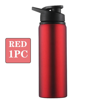 Metal Aluminum Water Bottle 700ml – Leakproof Reusable Sports Bottle for Cycling, Hiking & Gym