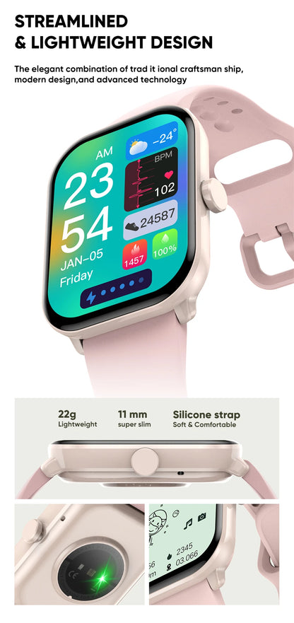 Xiaomi Watch 5 Global Version – HD AMOLED, Heart Rate, GPS, Bluetooth Call, Waterproof Smartwatch