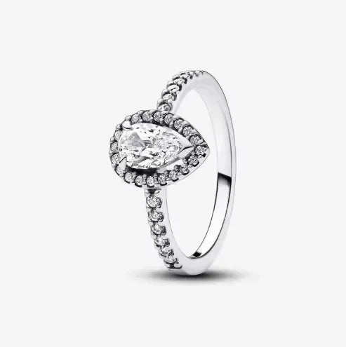 New Ring Original 925 Sterling Ring Heart Bow Sun Moon Star Flower Crown For Women Mother's Day Valentine's Day Gift DIY Jewelry