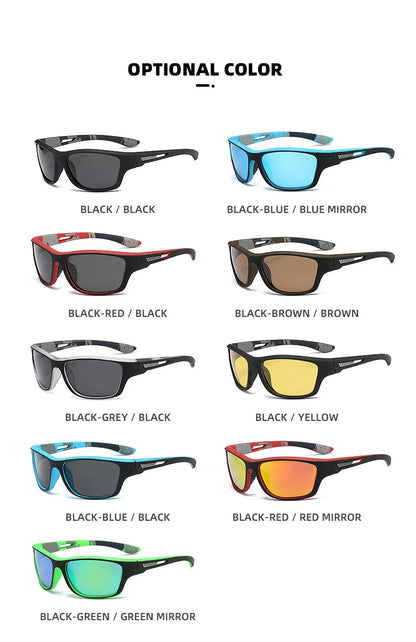 LENMOSC High Definition Polarized Sunglasses – UV400 Anti-Reflective Fishing & Sport