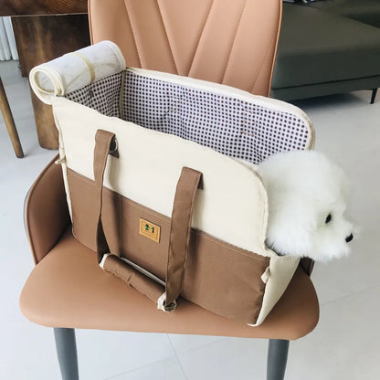 Pet Carrier Shoulder Bag for Cats & Small Dogs – Breathable Travel Bag