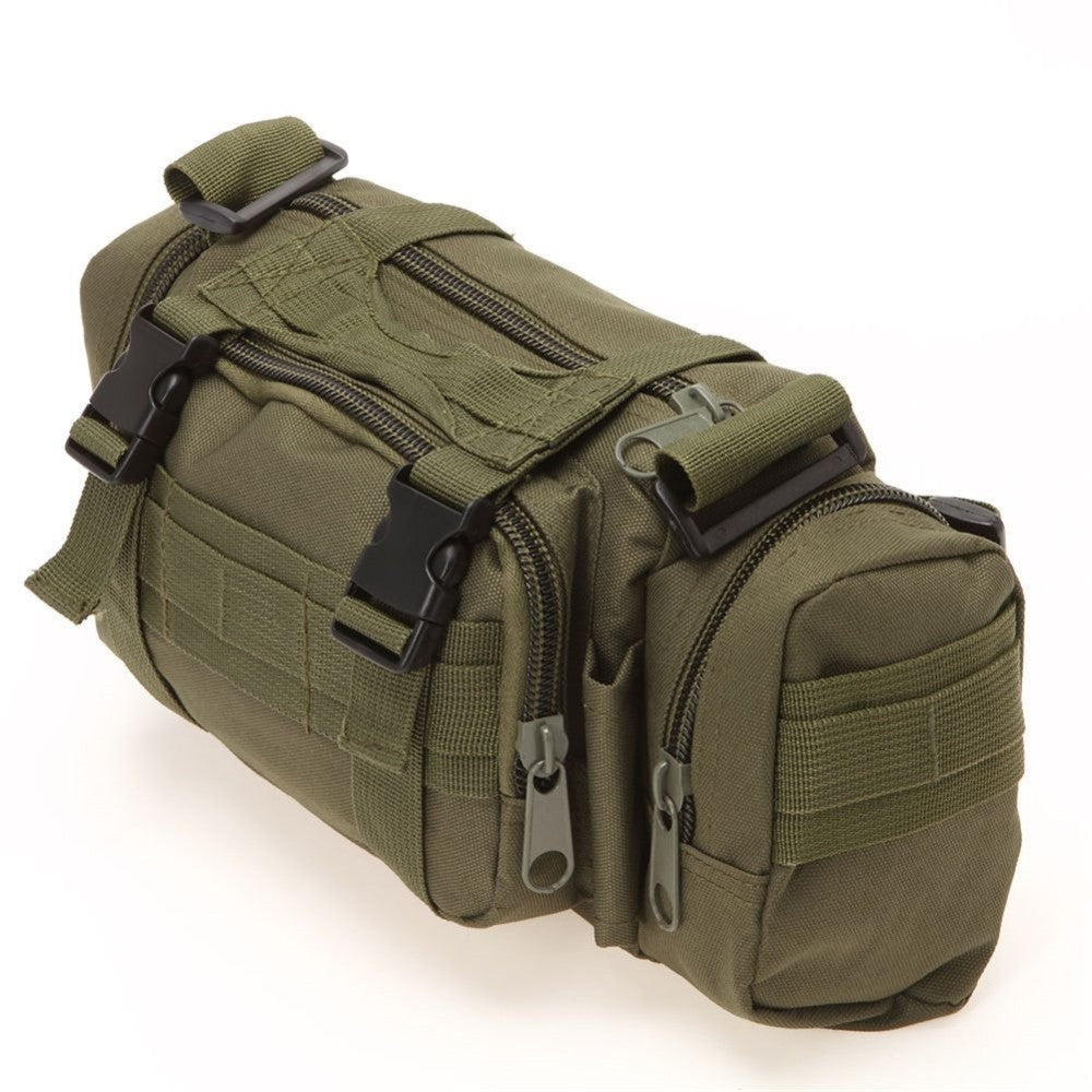 Waist Fanny Pack for Men Waterproof Cross-body Shoulder Sling Bag for Hiking Outdoor Climbing Fishing Camping