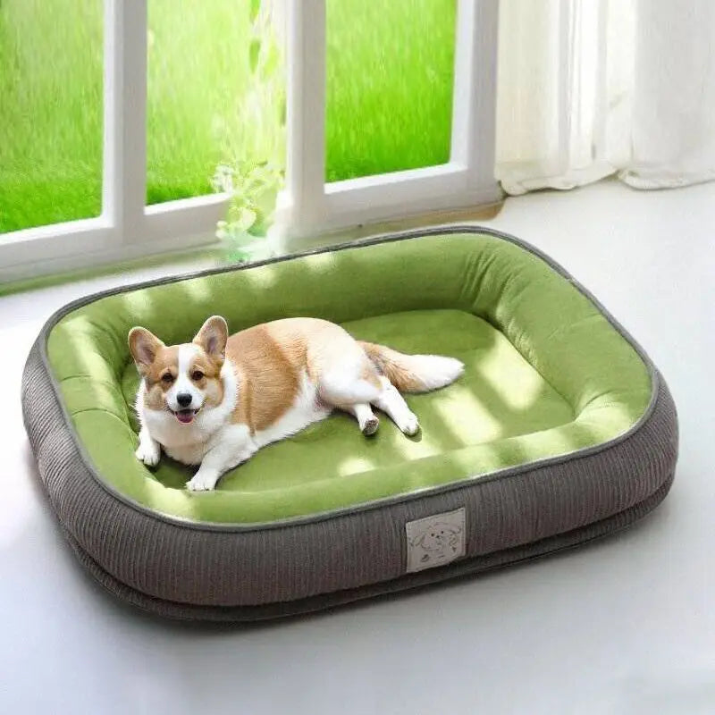 4-Season Removable Pet Kennel Mat - Winter Warm Bed for Dogs & Cats