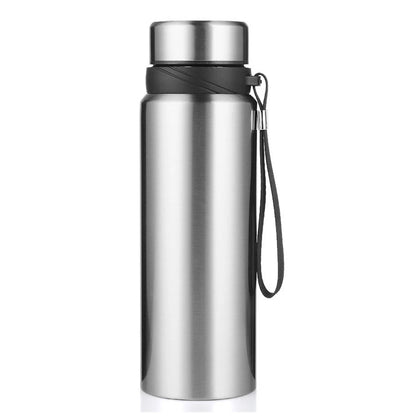 1L Stainless Steel Thermal Water Bottle – Vacuum Flask for Tea, Coffee & Water