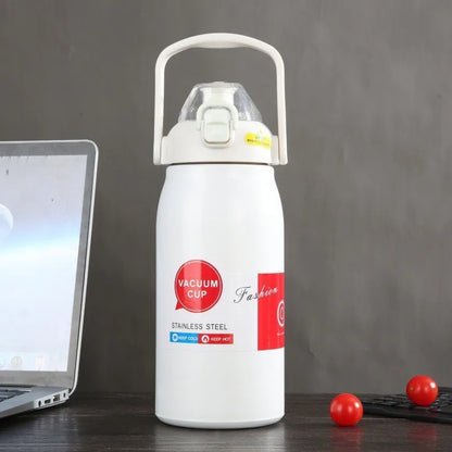 1500ML Stainless Steel Thermo Bottle – Large Capacity Portable Thermal Tumbler