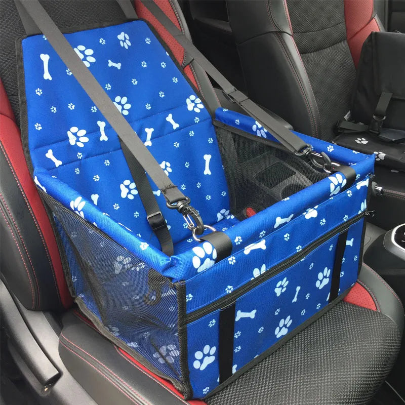 Dog Car Seat Hammock Carrier – Foldable, Breathable, Fits All Breeds