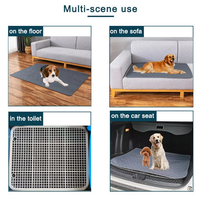 Washable Puppy Training Pad - Anti-Slip Reusable Pet Urine Mat for Car & Home - BeeTrendyShop.COM