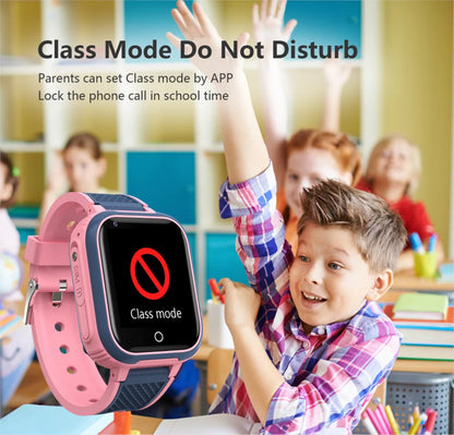 LT21 4G Kids Smartwatch – GPS, WiFi, Video Call, SOS, IP67 Waterproof, Camera & Location Tracker