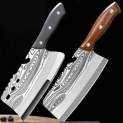 High Hardness Sharp Cutting Knife – Dual-Purpose Chef Knife for Meat & Vegetables