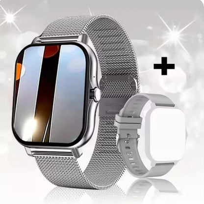 KESHUYOU Smartwatch – Bluetooth Call, Blood Oxygen & Blood Pressure Monitor, Holiday Gift