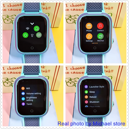 LT21 4G Kids Smartwatch – GPS, WiFi, Video Call, SOS, IP67 Waterproof, Camera & Location Tracker