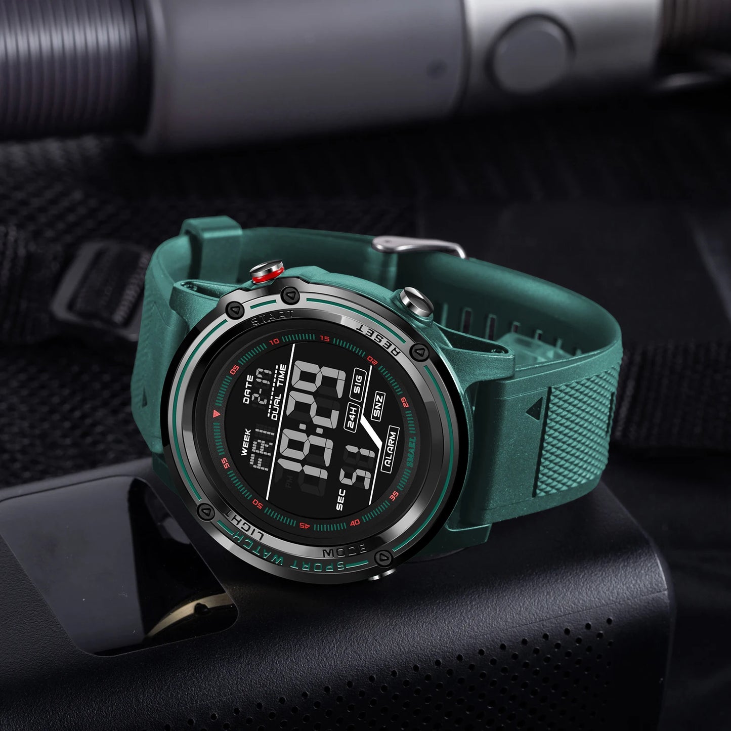 Digital Watches for Men  50m Waterproof  Sports Watches LED Big Dail Display Digital Stopwatch 8125 LED Watch Men's Wristwatches