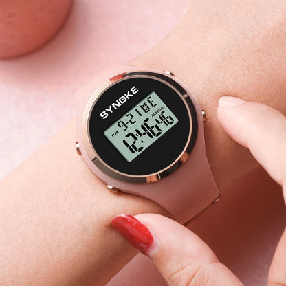 Women's Digital Watch – LED Electronic Quartz, Dress Watch, Waterproof, Unisex