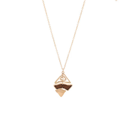 Circular & Square Multilayer Hip Hop Necklace – Long Chain Unisex Jewelry