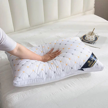 Polyester Pillow Insert for Adults - Hotel & Home Use, Soft White Rectangular Bedding Core, Durable Pillow for Dorm & Household - BeeTrendyShop.COM