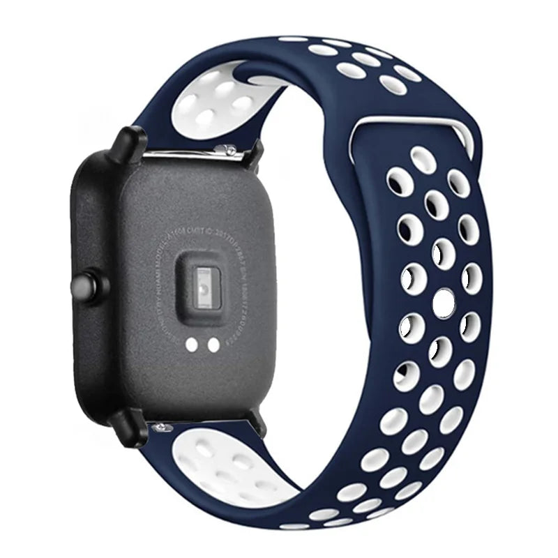 20mm 22mm Silicone Band For Samsung Galaxy Watch 4 Strap Correa Amazfit Bip 3/GTS/2/2e/3/2 Mini GTR 2e 3 GT2 Pro Bracelet GT2E