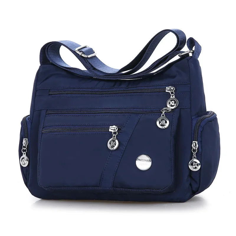 Women's casual large capacity crossbody bag, multifunctional waterproof shoulder bag, shopping handbag - BeeTrendyShop.COM