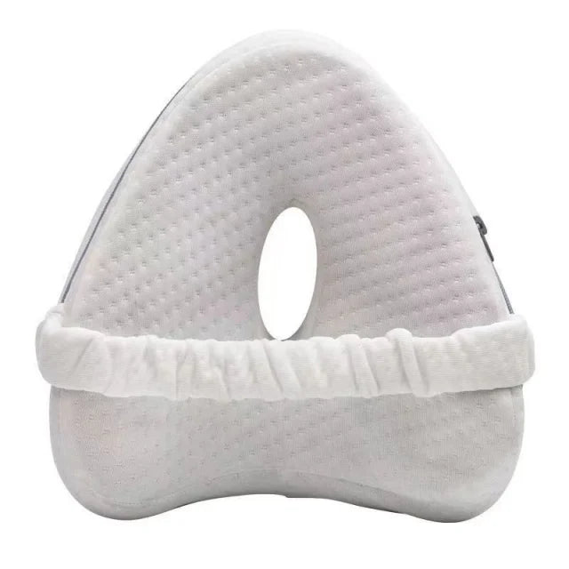 Orthopedic Hip Alignment Knee Pillow – Relieves Back, Hip & Sciatica Pain | Side Sleeper Cushion for Bed & Sofa