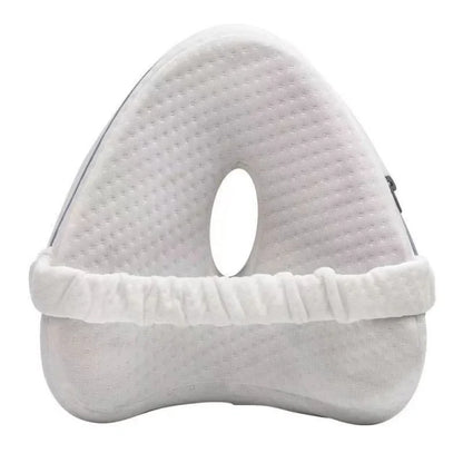 Orthopedic Hip Alignment Knee Pillow – Relieves Back, Hip & Sciatica Pain | Side Sleeper Cushion for Bed & Sofa