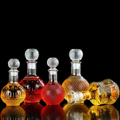 Ball Wine Decanter – Creative Crystal Glass Carafe 250ml–1000ml