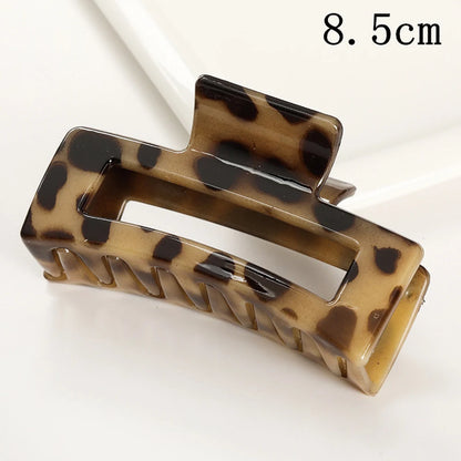 Korean Large Plastic Hair Claw Clip – Fashion Crab Barrette for Women & Girls