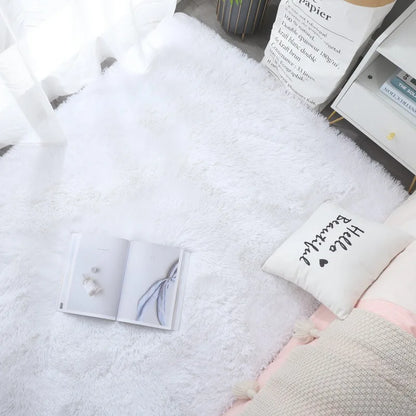 Fluffy Large Carpet Living Room Plush Lounge Rug in The Bedroom Floor Mat Soft Velvet Carpets For Children Kids Decoration  ﻿ - BeeTrendyShop.COM