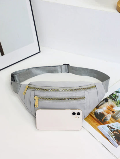 Fanny Packs for Women Men Belt Bag Fashion Waist Packs Lightweight Crossbody Bags Bum Bag for Running Hiking Travel Workout - BeeTrendyShop.COM