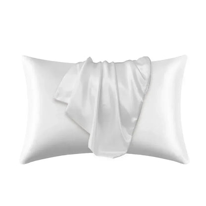 100% Natural Mulberry Silk Pillow Case Real Silk Protect Hair Skin Pillowcase Any Size Customized Bedding Pillow Cases Cover - BeeTrendyShop.COM