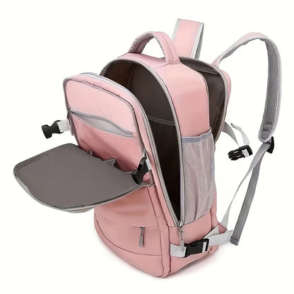 Large Capacity Fashionable Travel Backpack – Stylish & Spacious for Women & Men