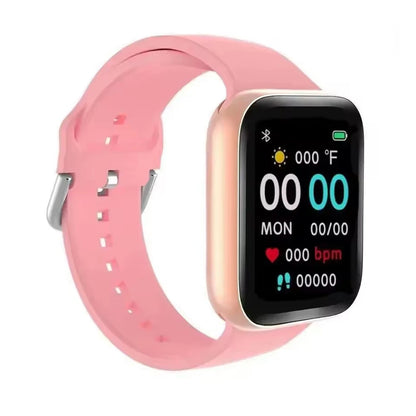 Smartwatch 1.73" – Bluetooth Call, Blood Oxygen & Blood Pressure Monitor for Men & Women