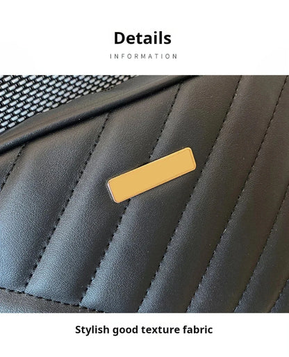High quality women's PU rolling strip camera bag shoulder bag mobile phone bag casual crossbody bag - BeeTrendyShop.COM