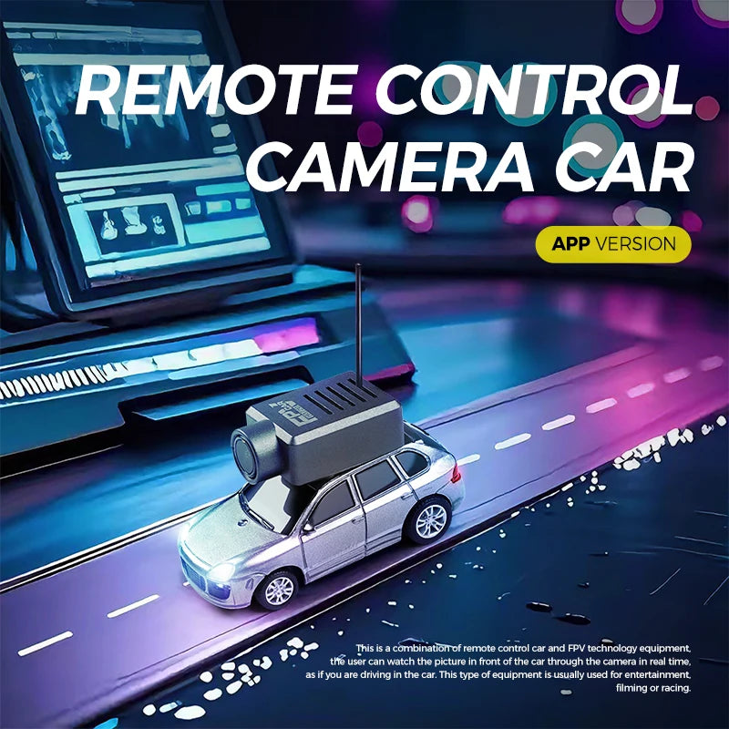 WLtoys 6401 Mini RC Car 1:64 with 720P FPV Camera | WiFi App Control | 2.4G Remote
