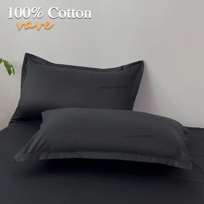 Fitted Bed Sheet with 360° Elastic Band – Mattress Protector Cover for Single, Double, King & Queen 160x200