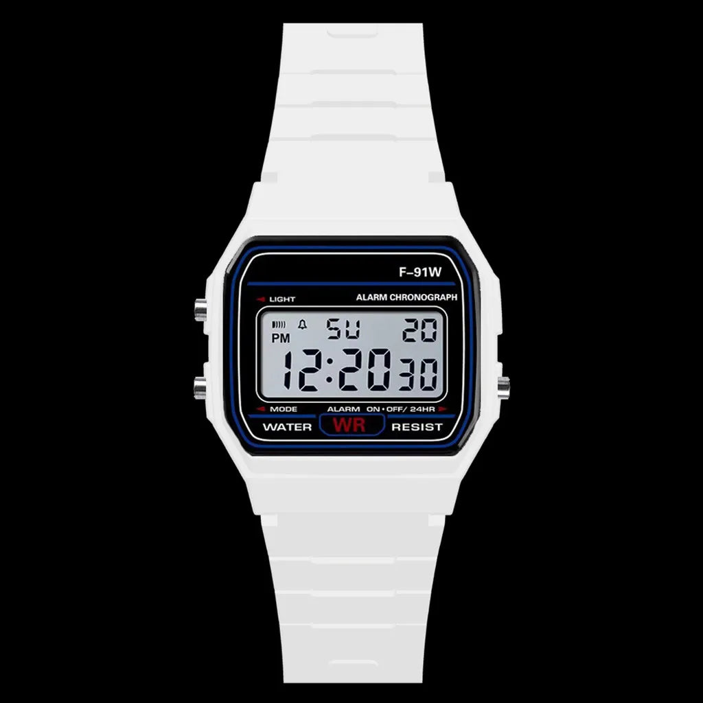 Sports Watch Men women Analog Digital Military Armys Sport LED Water Resistant Wrist Watch Band adjustable JP quartz movement