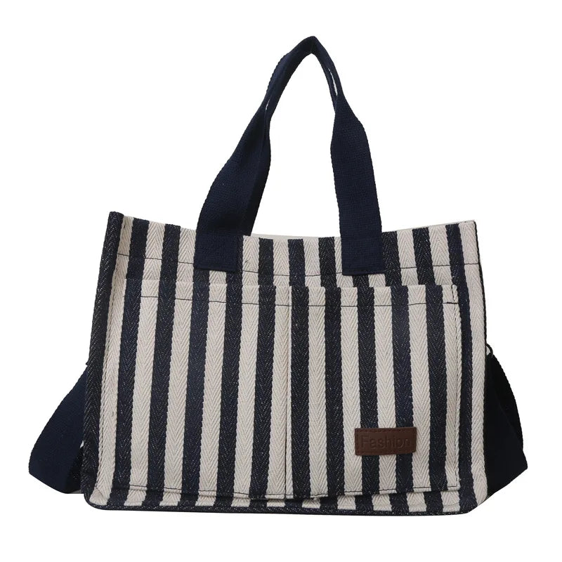 Cool Street Handbag, Large Capacity Women's Shoulder Bag, trendy