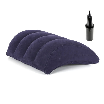 Inflatable Backrest Cushion 45x36cm – Portable Neck & Lumbar Support for Bed, Sofa, Car & Travel