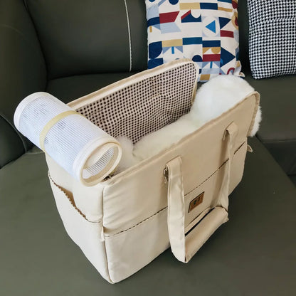 Pet Carrier Shoulder Bag for Cats & Small Dogs – Breathable Travel Bag