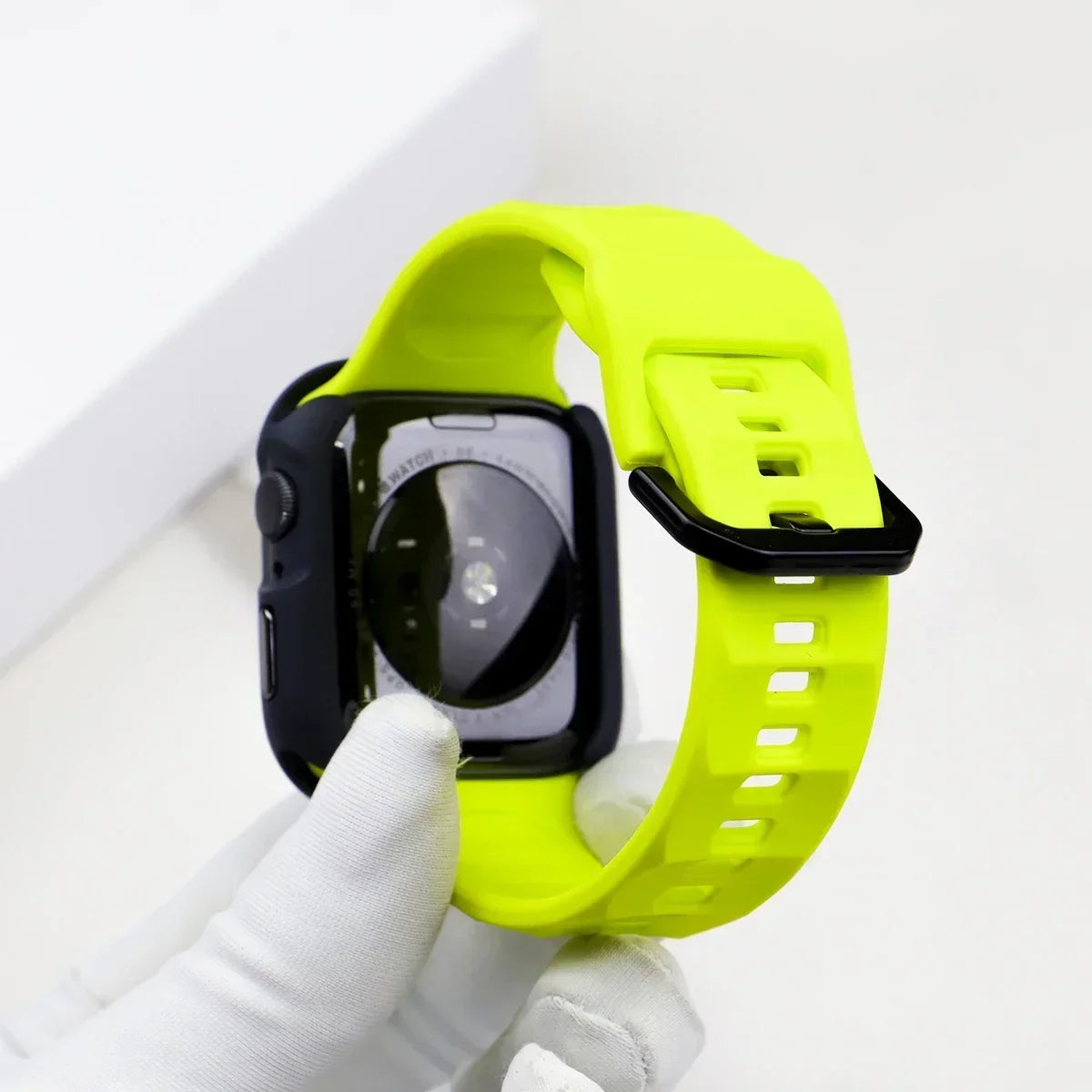 Silicone Sport Strap+Case for apple watch 9 8 7 6 SE 5 Ultra 2 Belt Bracelet Iwatch Series 49mm 45mm 41mm 44mm Protective Cover - BeeTrendyShop.COM